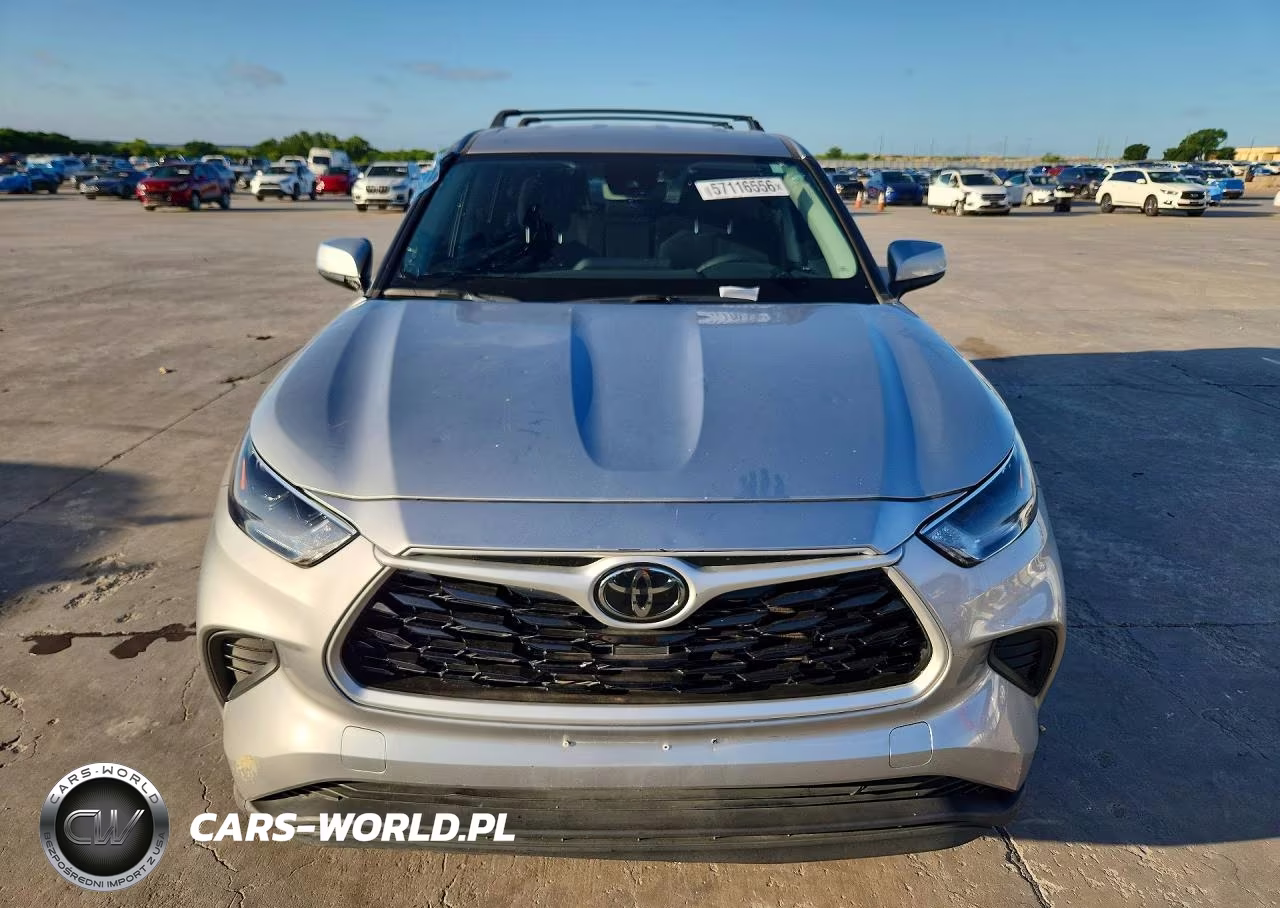 2022 Toyota Highlander L VIN:5TDCZRAH1NS550632 - 5