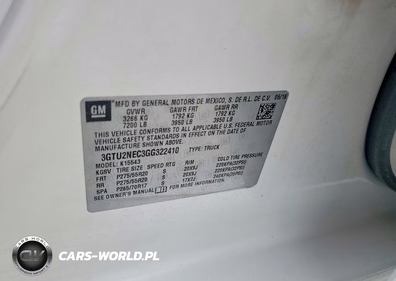 2016 GMC Sierra K1500 Slt VIN:3GTU2NEC3GG322410 - 12