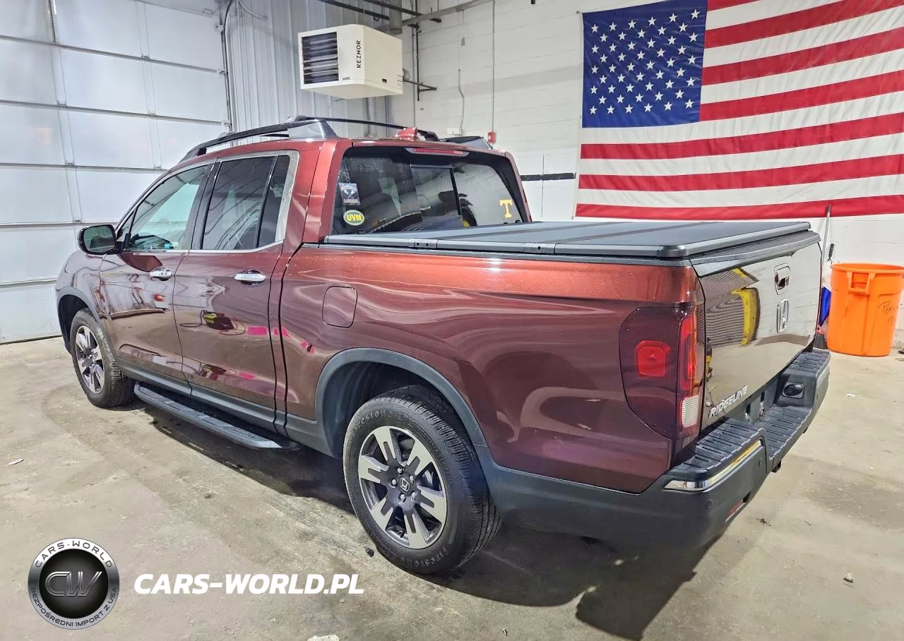 2019 Honda Ridgeline Rtl VIN:5FPYK3F70KB033398 - 2