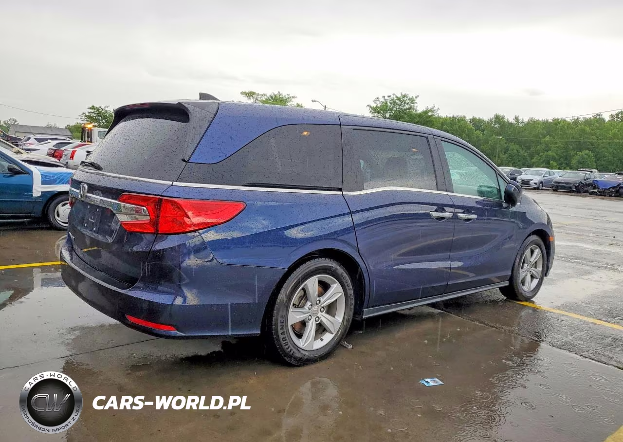 2019 Honda Odyssey Exl VIN:5FNRL6H77KB027526 - 3