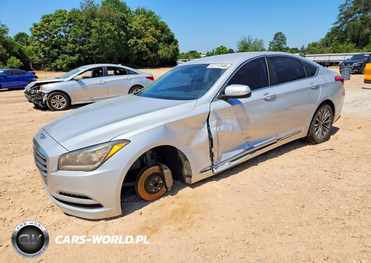 2015 Hyundai Genesis 3.8L VIN:KMHGN4JE7FU067595 - 1
