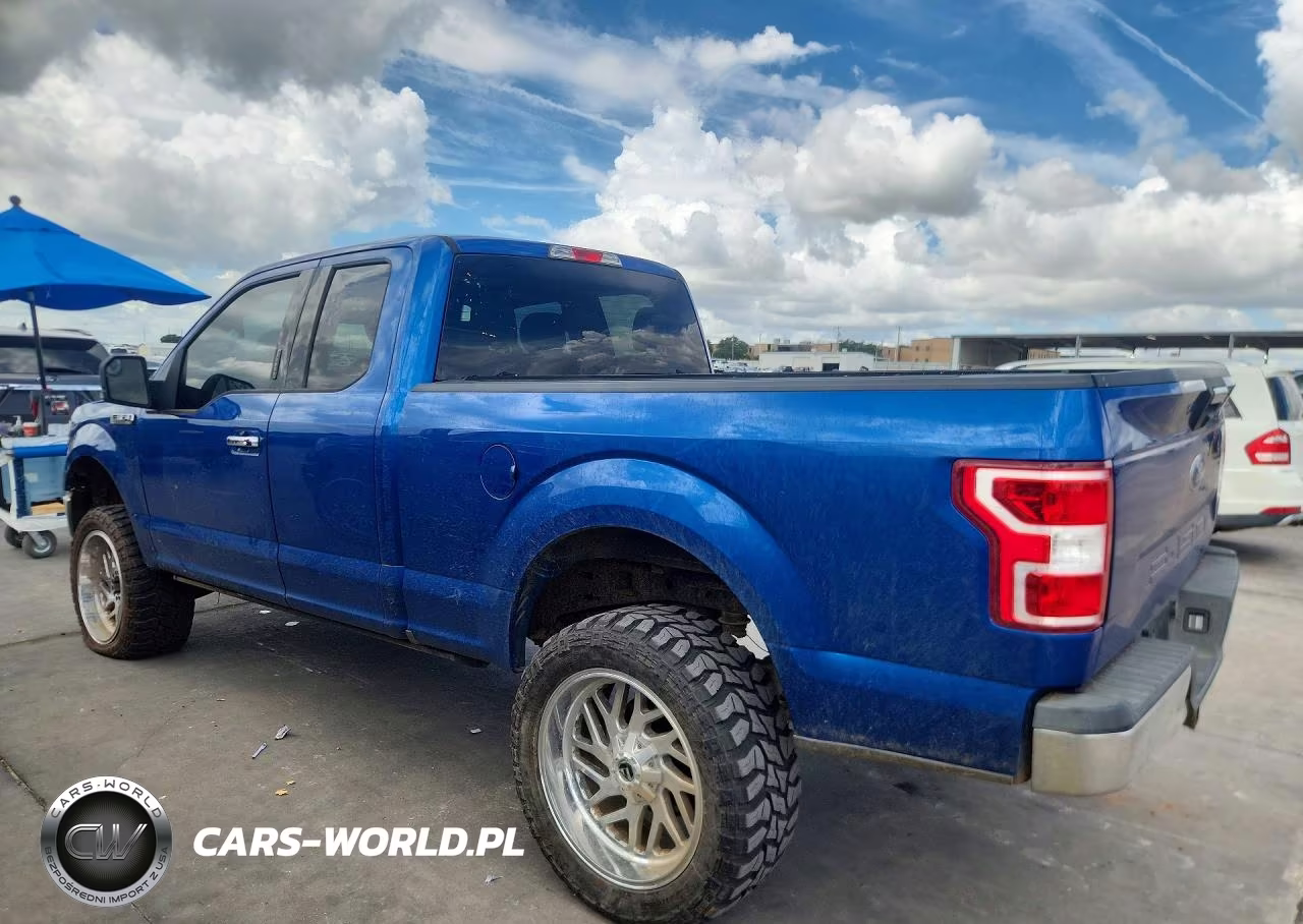 2018 Ford F150 Super Cab VIN:1FTEX1CG0JFE73508 - 2
