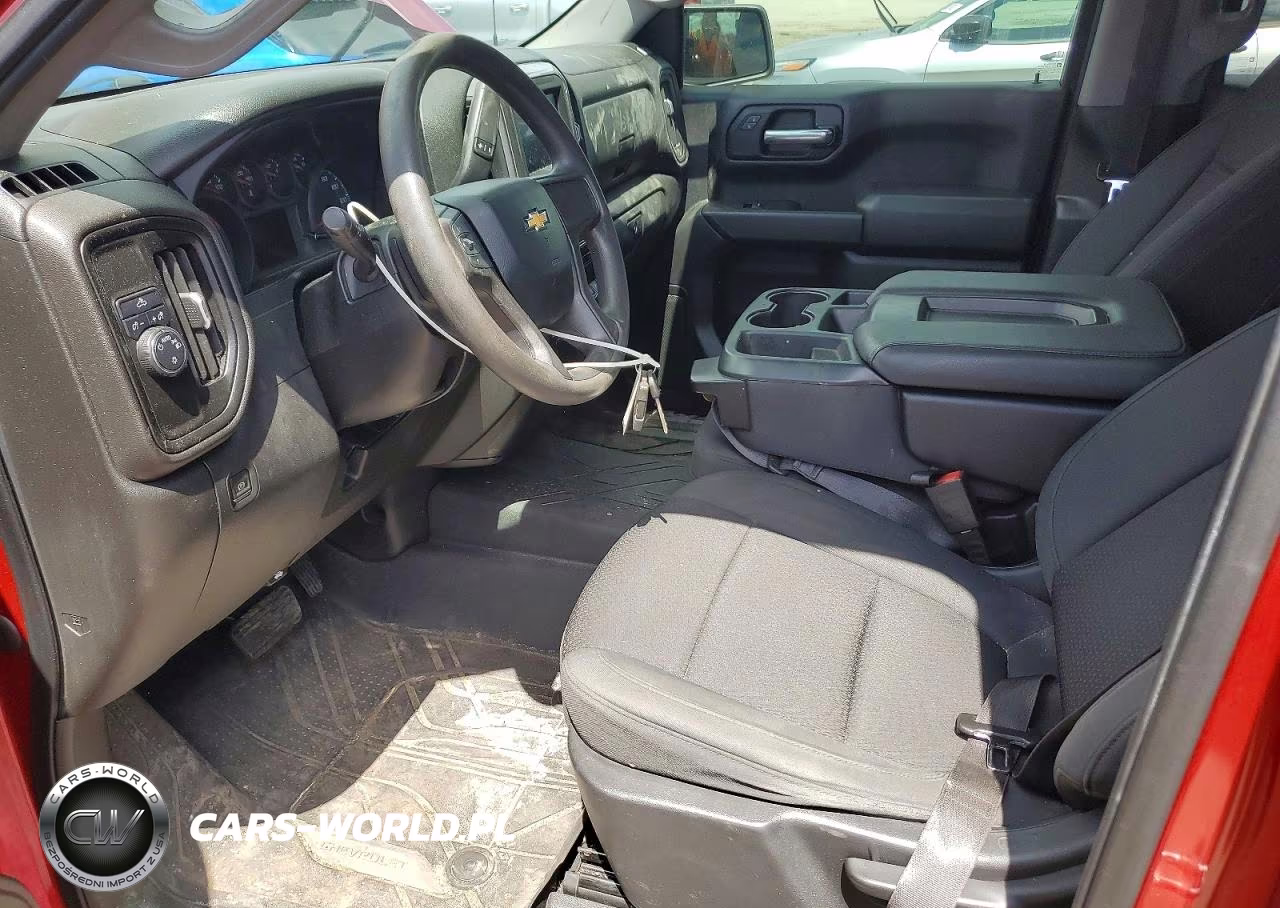 2021 Chevrolet Silverado C1500 Custom VIN:1GCRWBEK3MZ320183 - 7