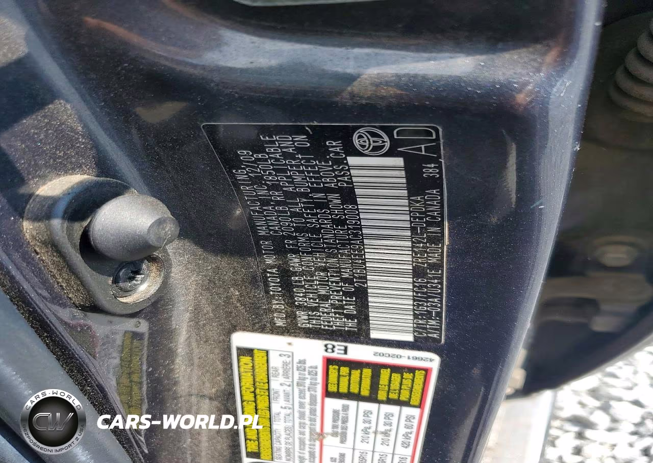 2010 Toyota Corolla Le VIN:2T1BU4EE9AC319008 - 12