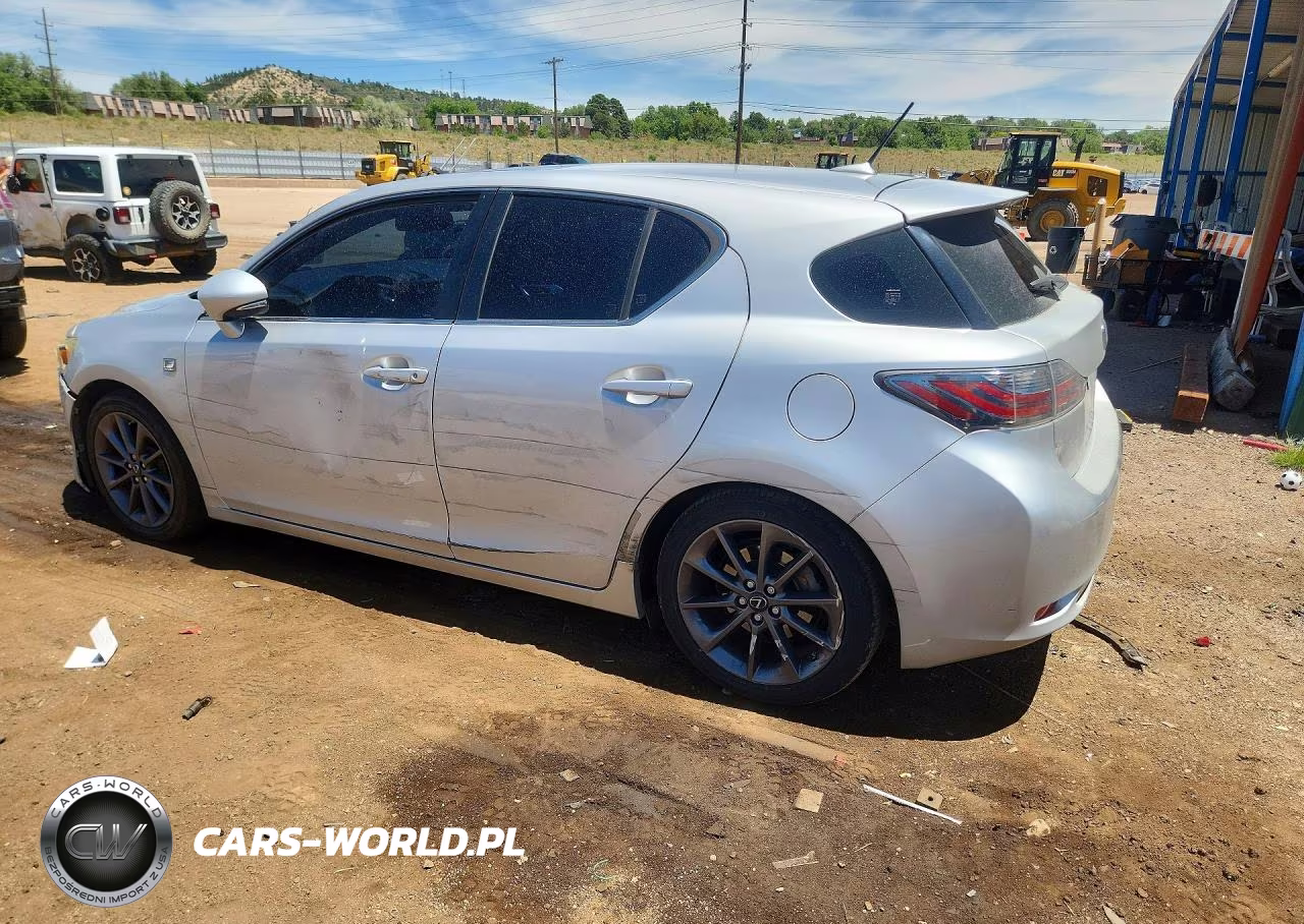 2012 Lexus Ct 200H Premium VIN:JTHKD5BH7C2074889 - 2