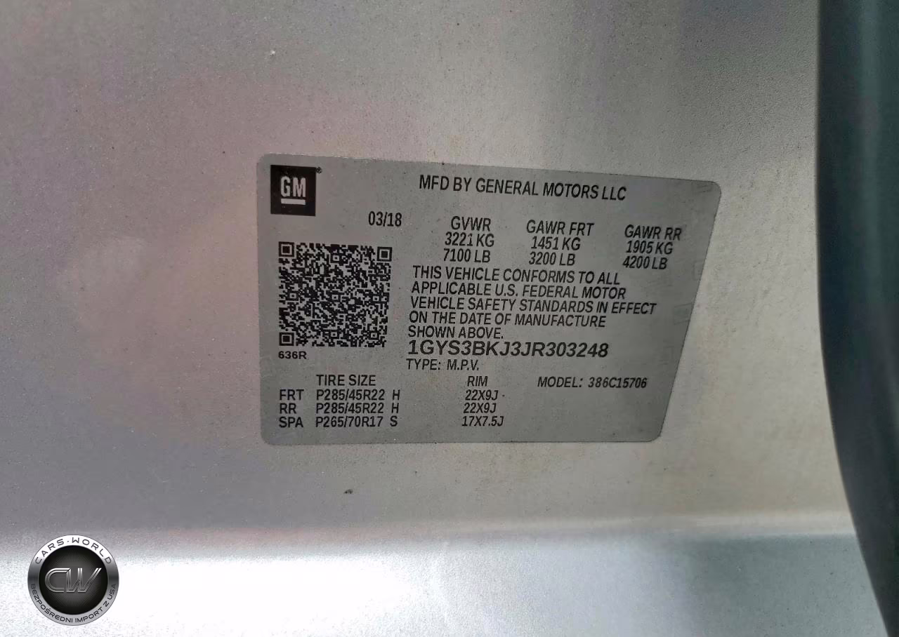 2018 Cadillac Escalade Luxury VIN:1GYS3BKJ3JR303248 - 13