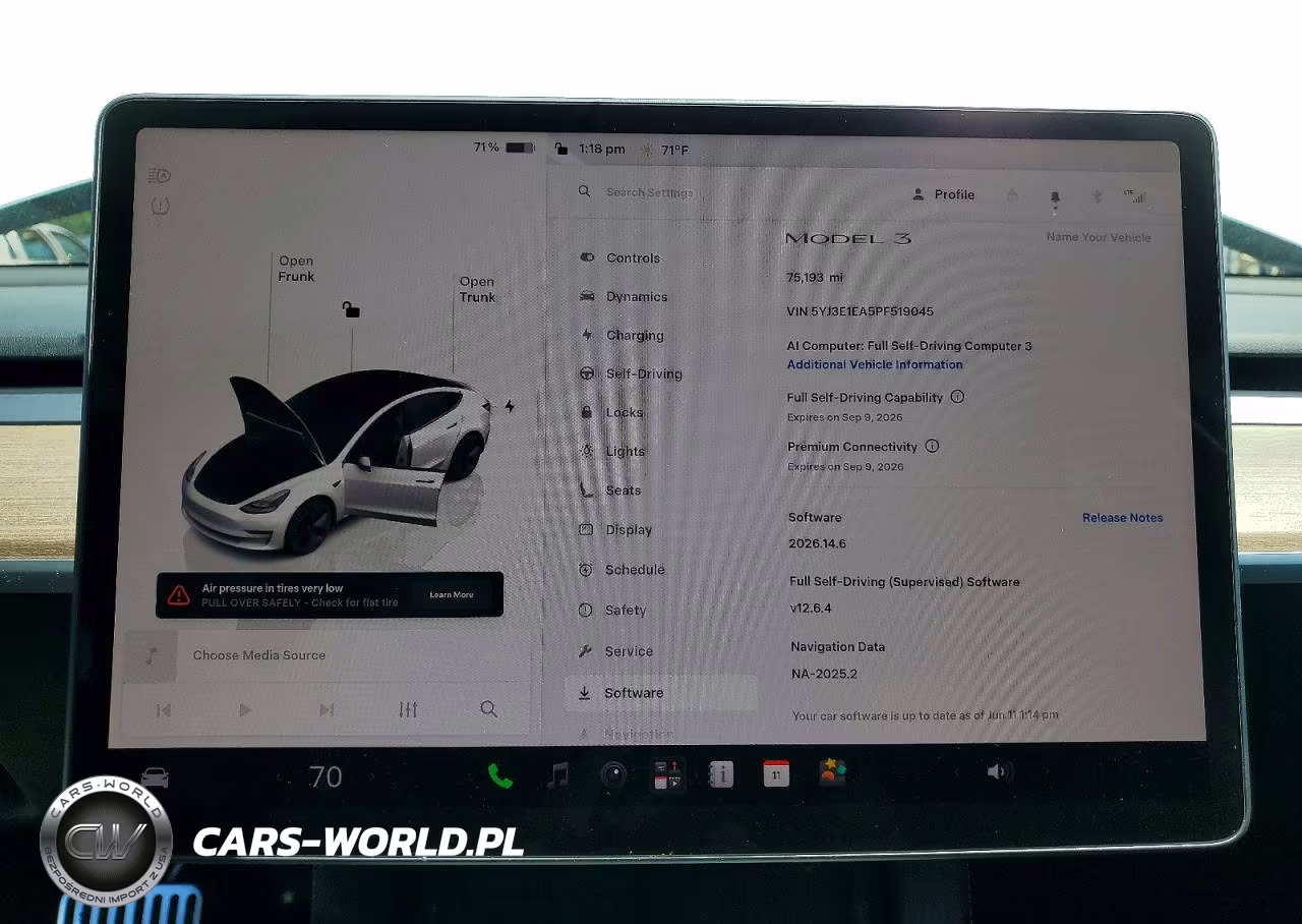 2023 Tesla Model 3 VIN:5YJ3E1EA5PF519045 - 9