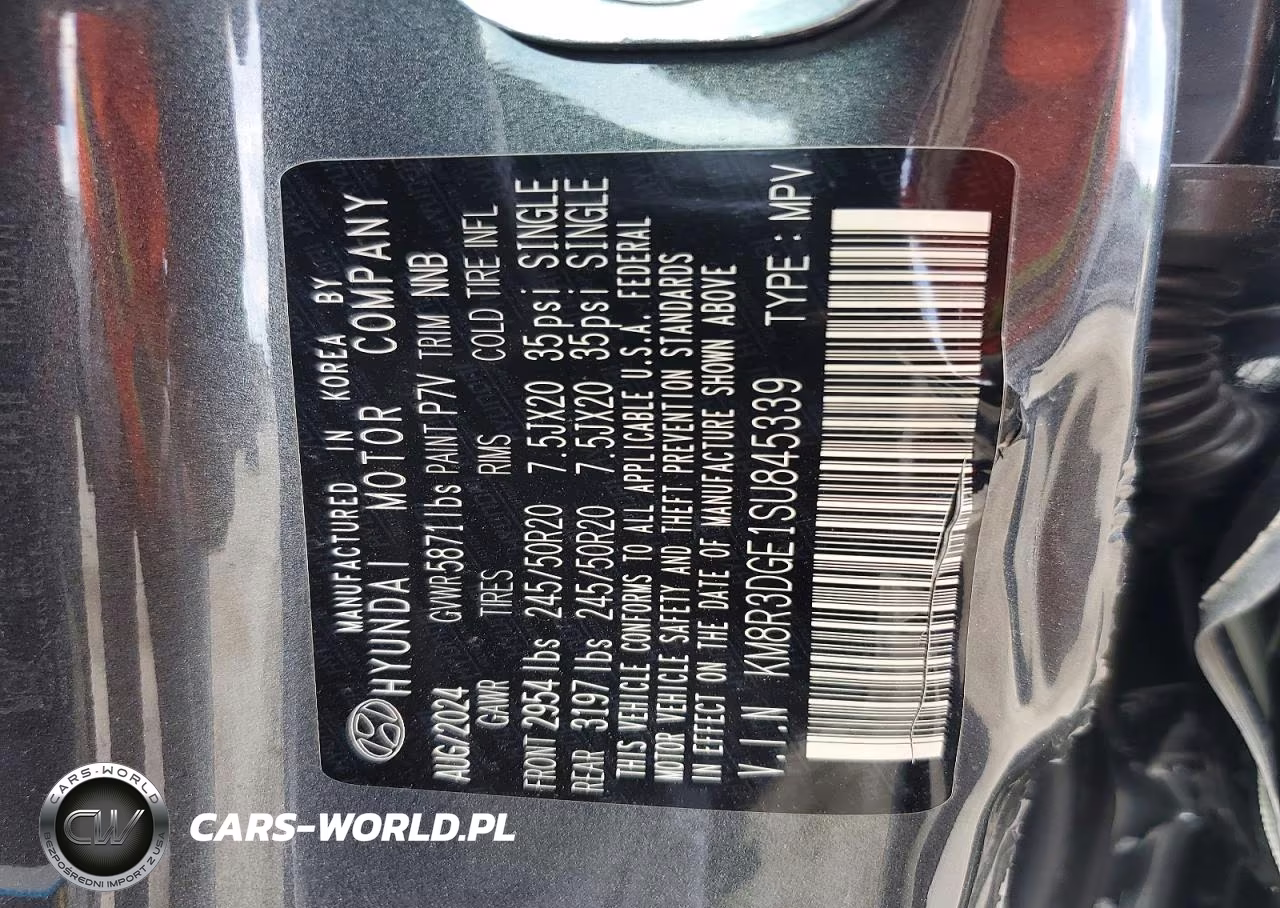 2025 Hyundai Palisade Xrt VIN:KM8R3DGE1SU845339 - 13