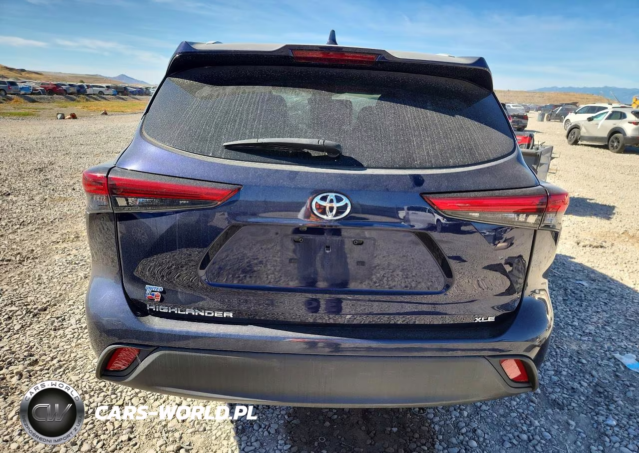 2022 Toyota Highlander Xle VIN:5TDGZRAH6NS117132 - 6