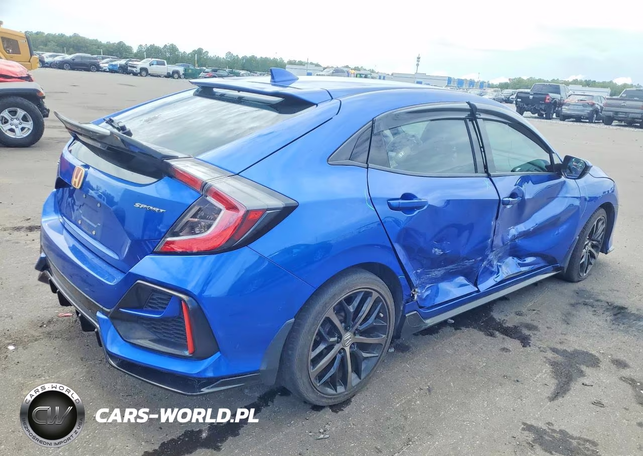 2020 Honda Civic Sport VIN:SHHFK7H4XLU226314 - 3