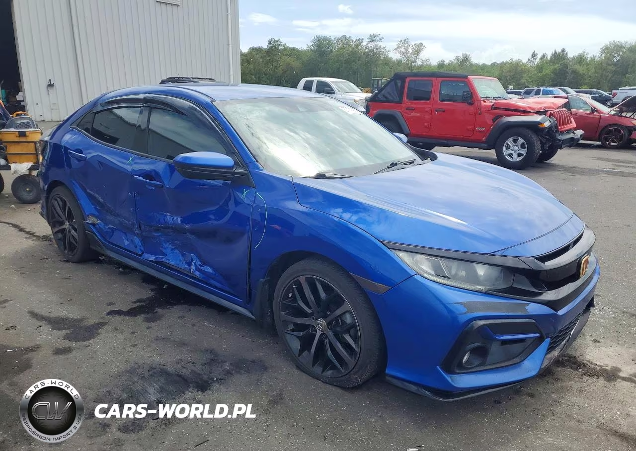 2020 Honda Civic Sport VIN:SHHFK7H4XLU226314 - 4