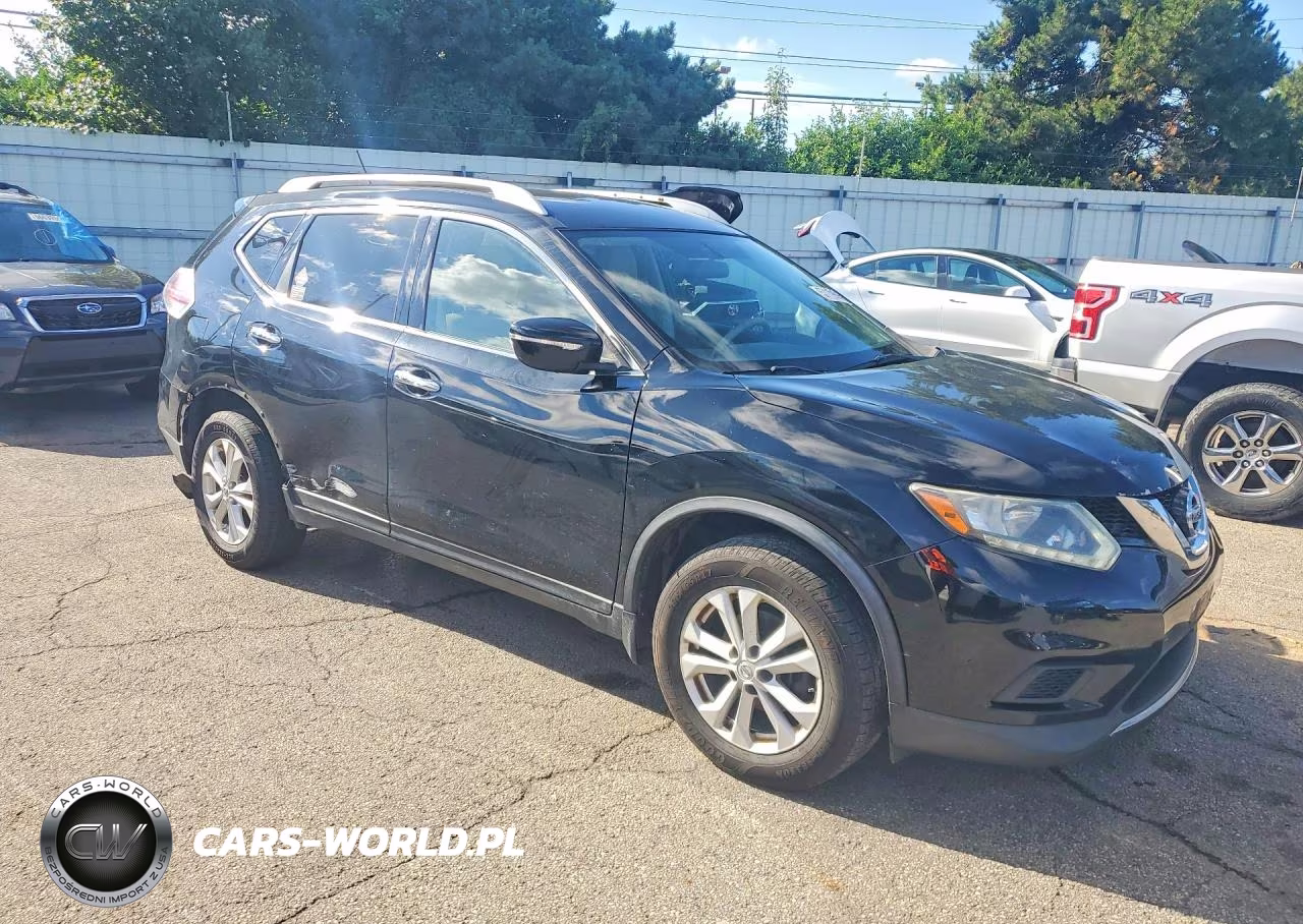 2015 Nissan Rogue Sv VIN:KNMAT2MT7FP523382 - 4