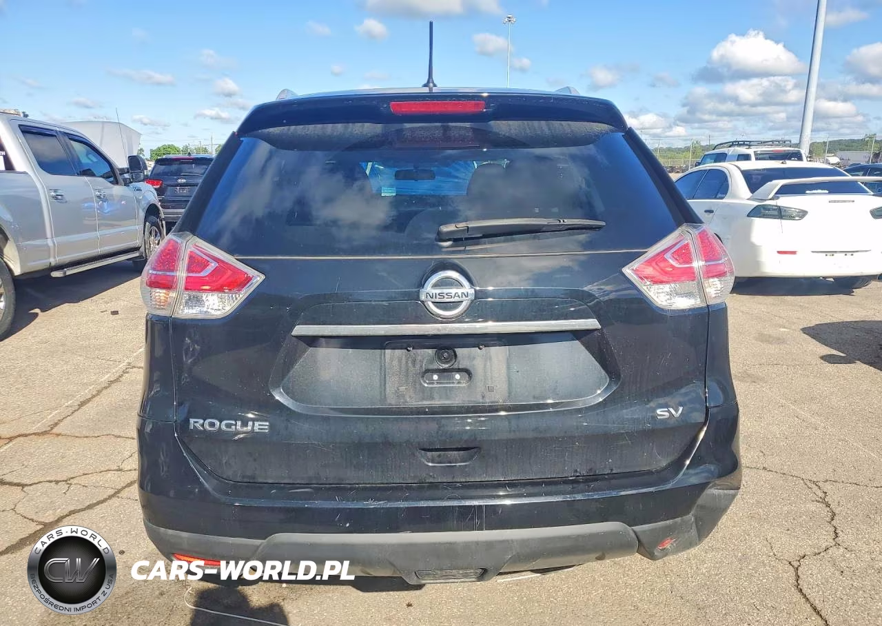 2015 Nissan Rogue Sv VIN:KNMAT2MT7FP523382 - 6
