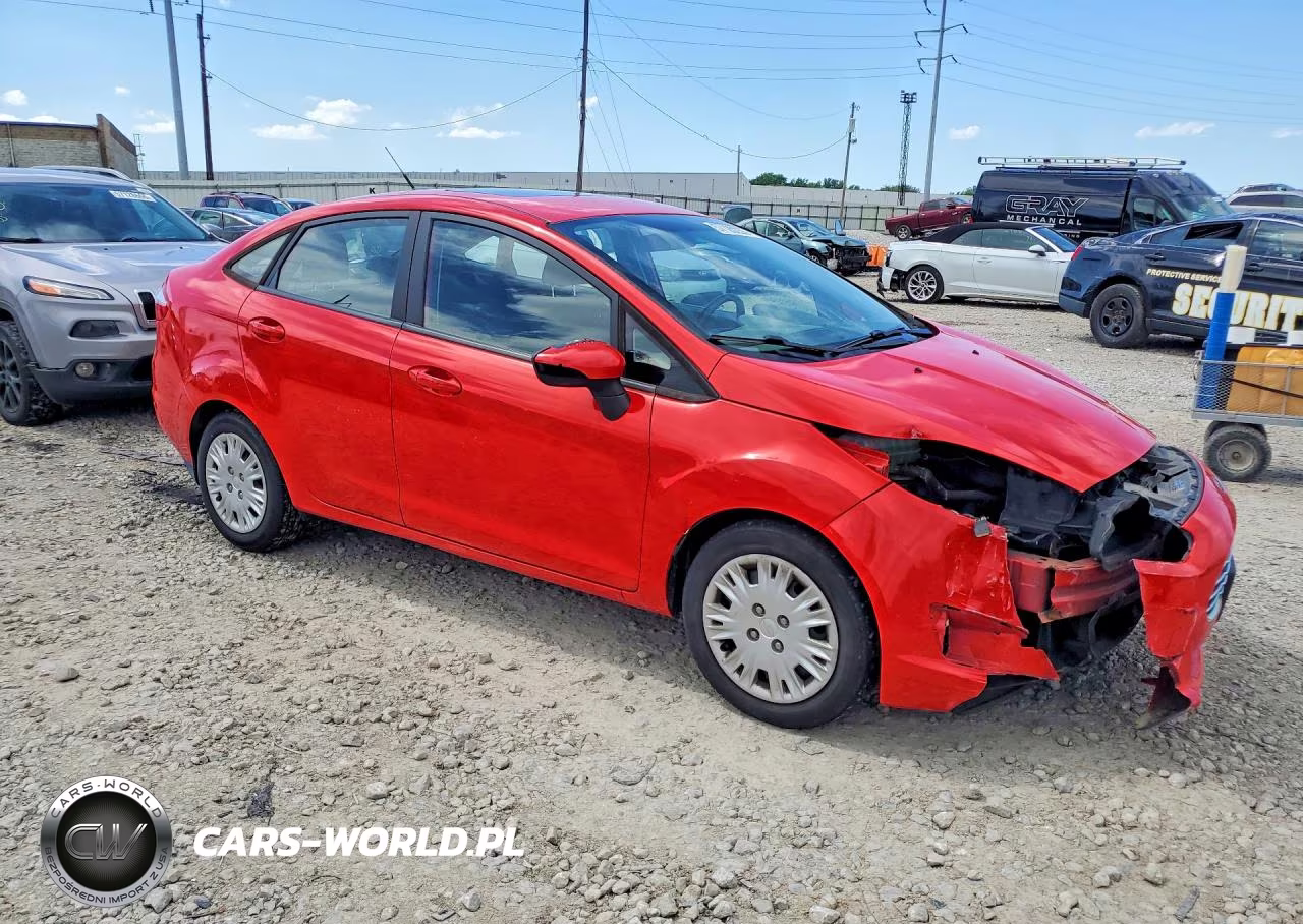 2015 Ford Fiesta Se VIN:3FADP4BEXFM148648 - 4