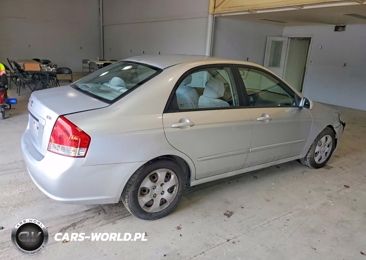 2009 Kia Spectra Lx VIN:KNAFE222X95667399 - 3