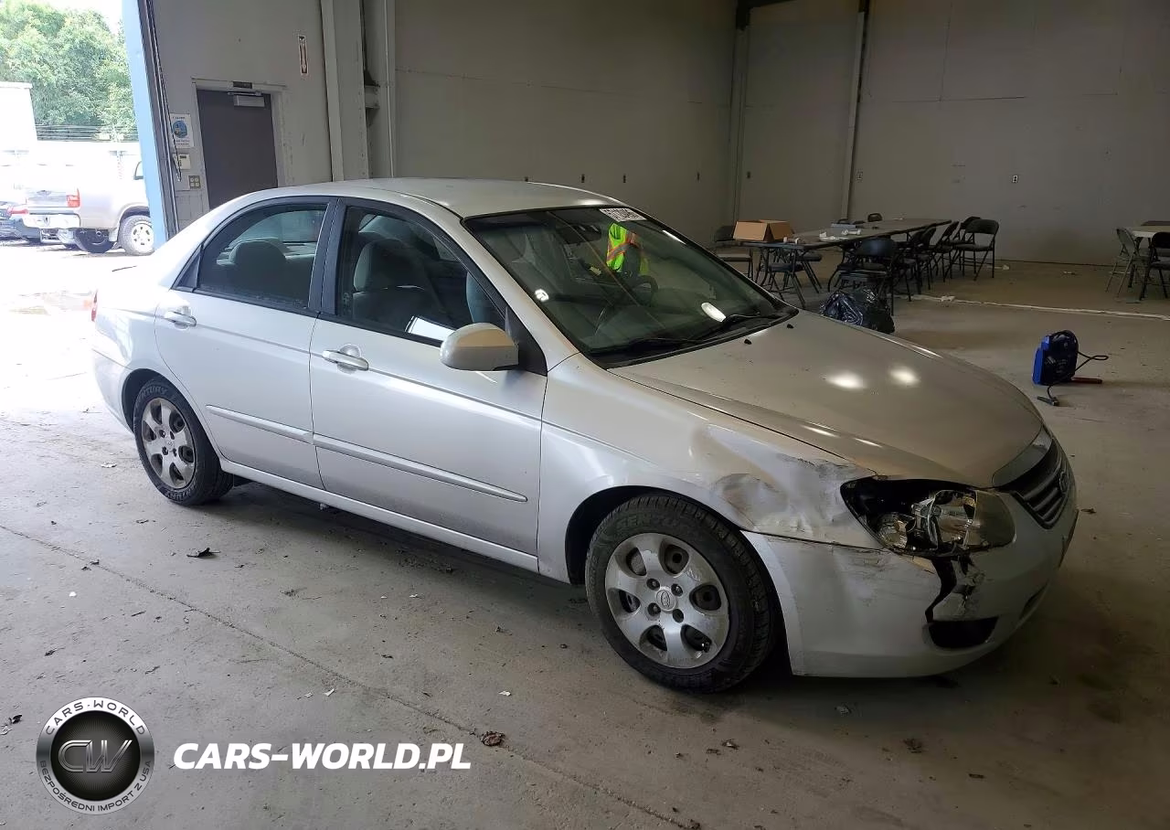 2009 Kia Spectra Lx VIN:KNAFE222X95667399 - 4