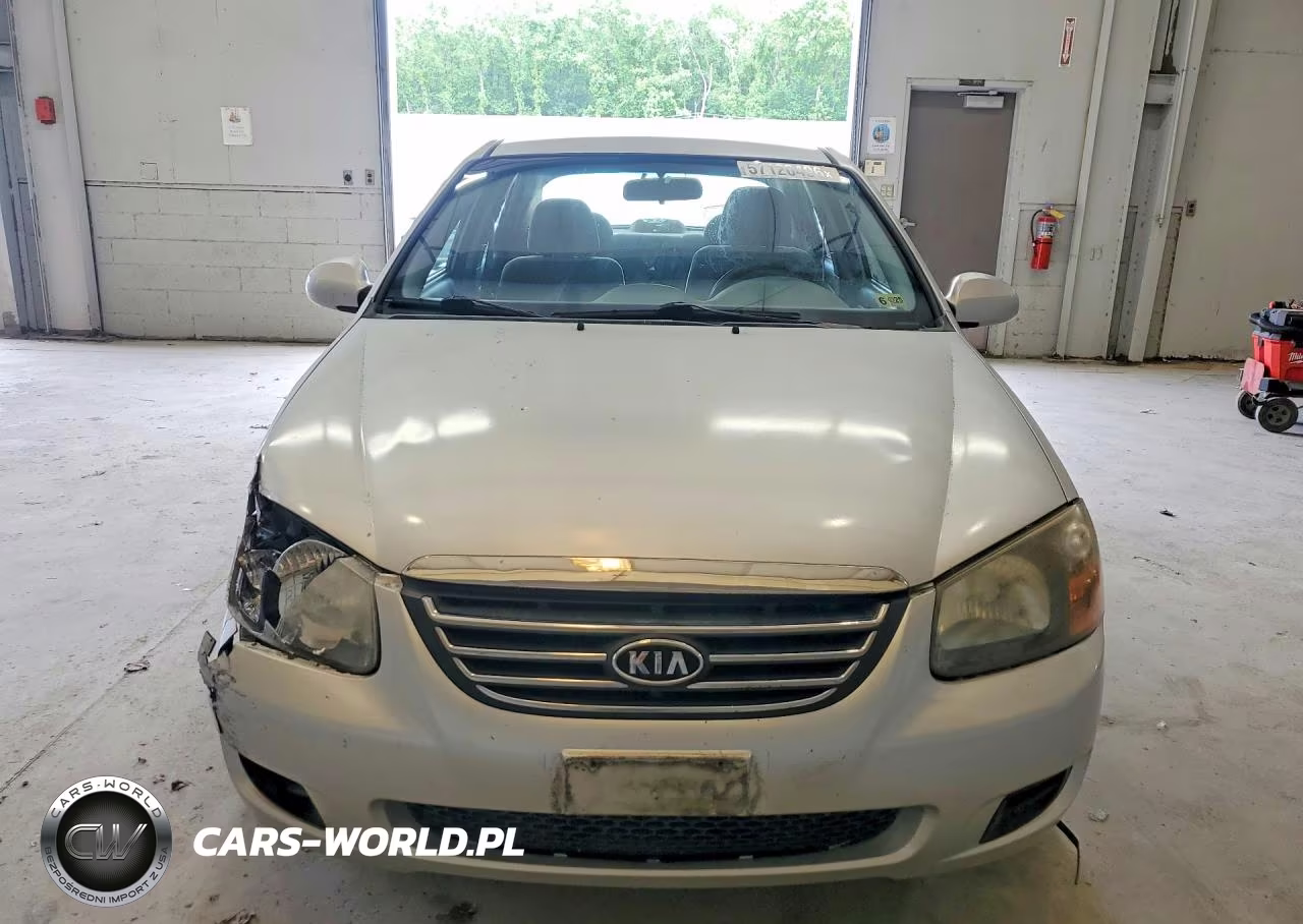 2009 Kia Spectra Lx VIN:KNAFE222X95667399 - 5