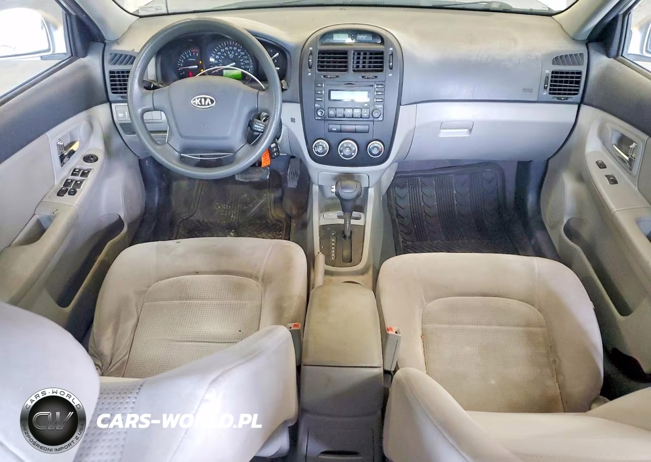 2009 Kia Spectra Lx VIN:KNAFE222X95667399 - 8