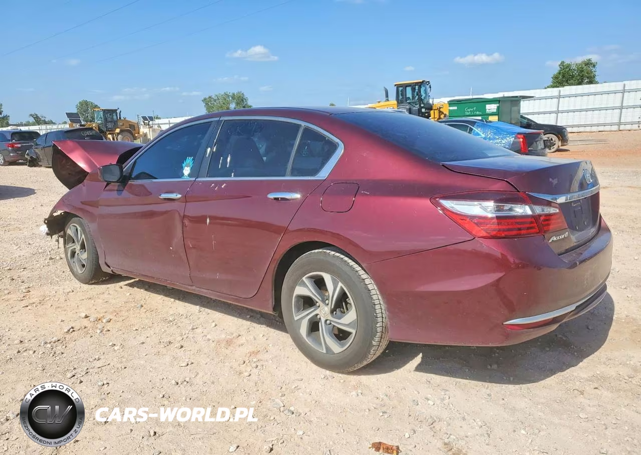 2017 Honda Accord Lx VIN:1HGCR2F31HA057640 - 2
