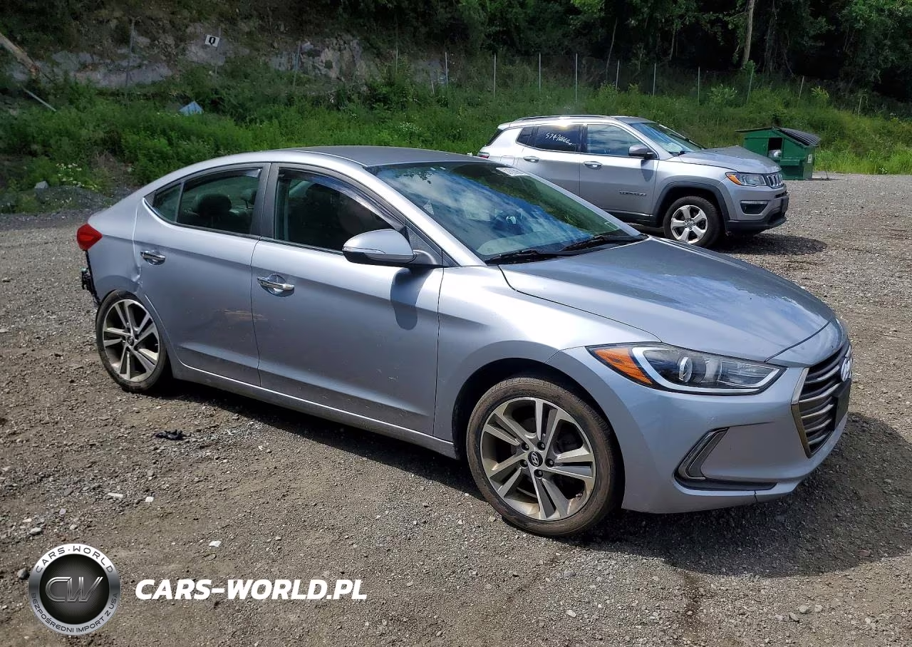 2017 Hyundai Elantra Limited VIN:5NPD84LF0HH064863 - 4