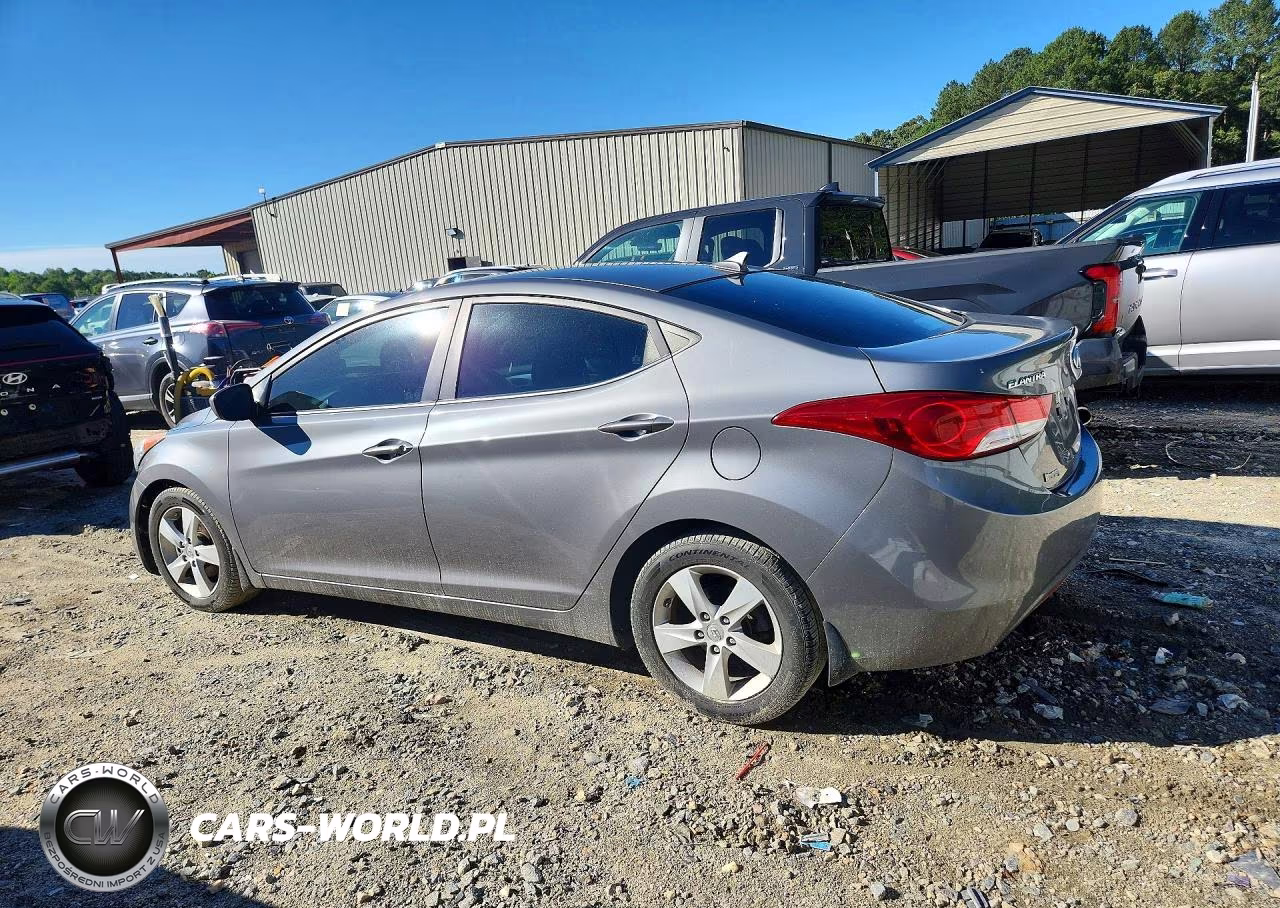 2013 Hyundai Elantra Gls VIN:5NPDH4AE8DH404684 - 2