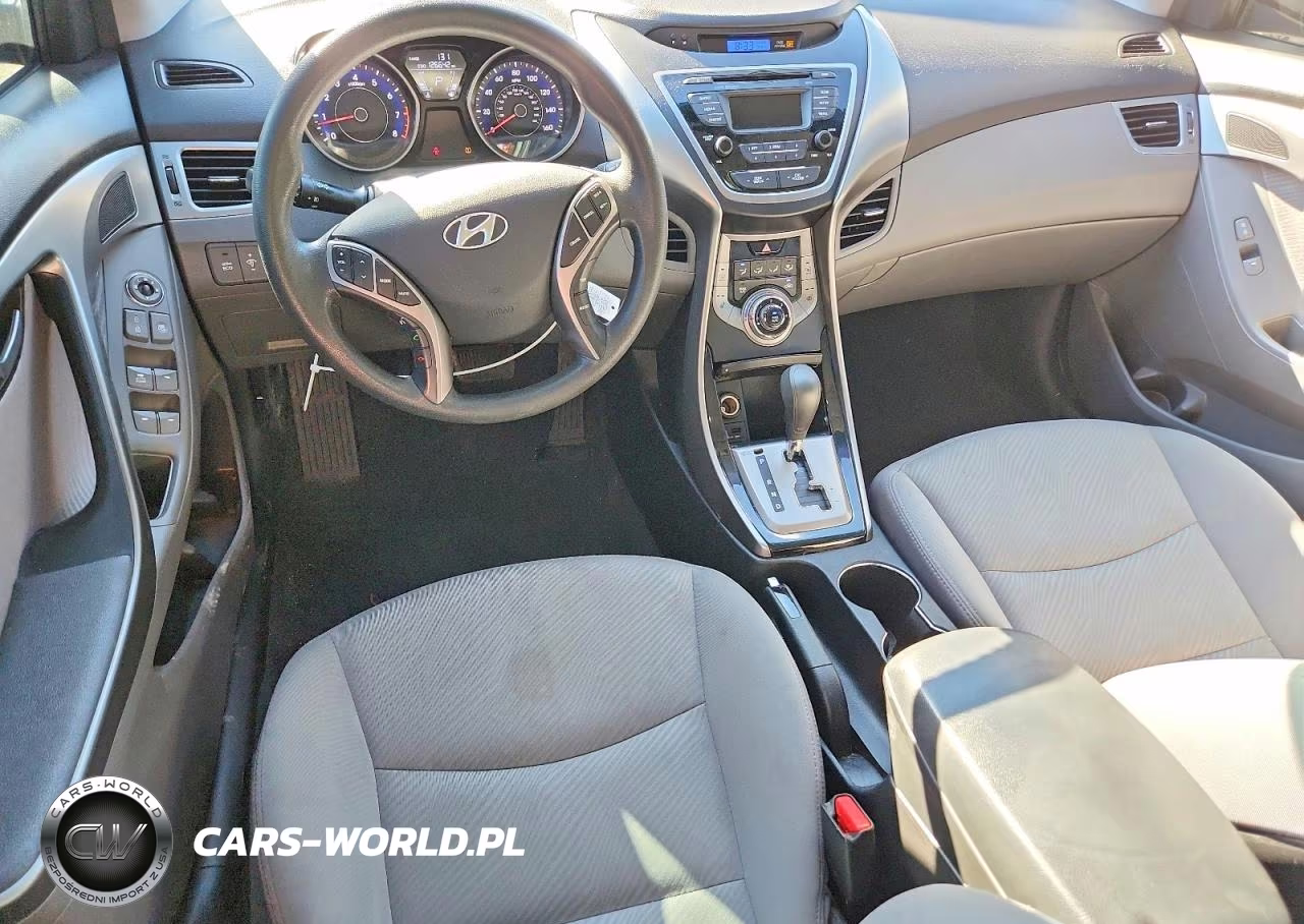 2013 Hyundai Elantra Gls VIN:5NPDH4AE8DH404684 - 8