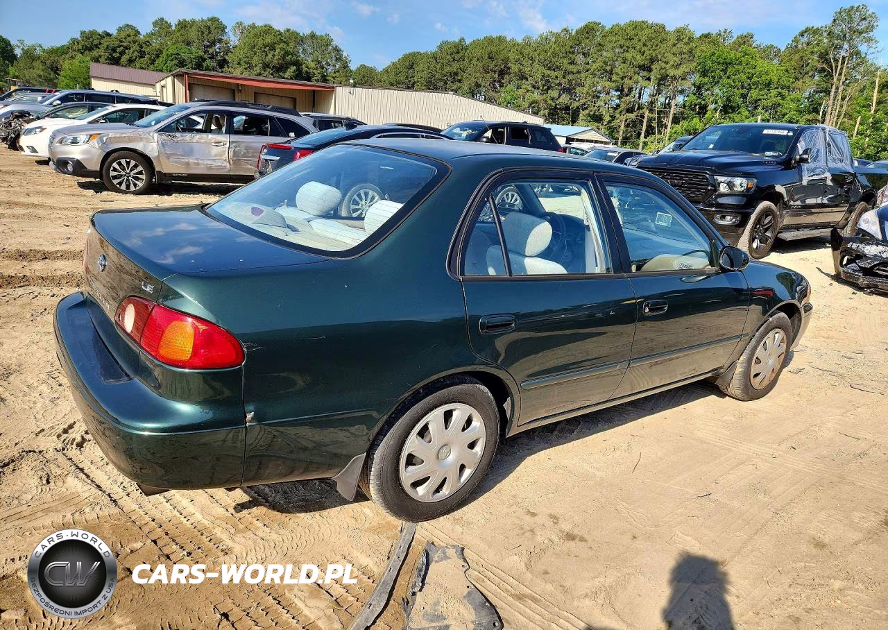 2001 Toyota Corolla Le VIN:2T1BR12E71C444965 - 3