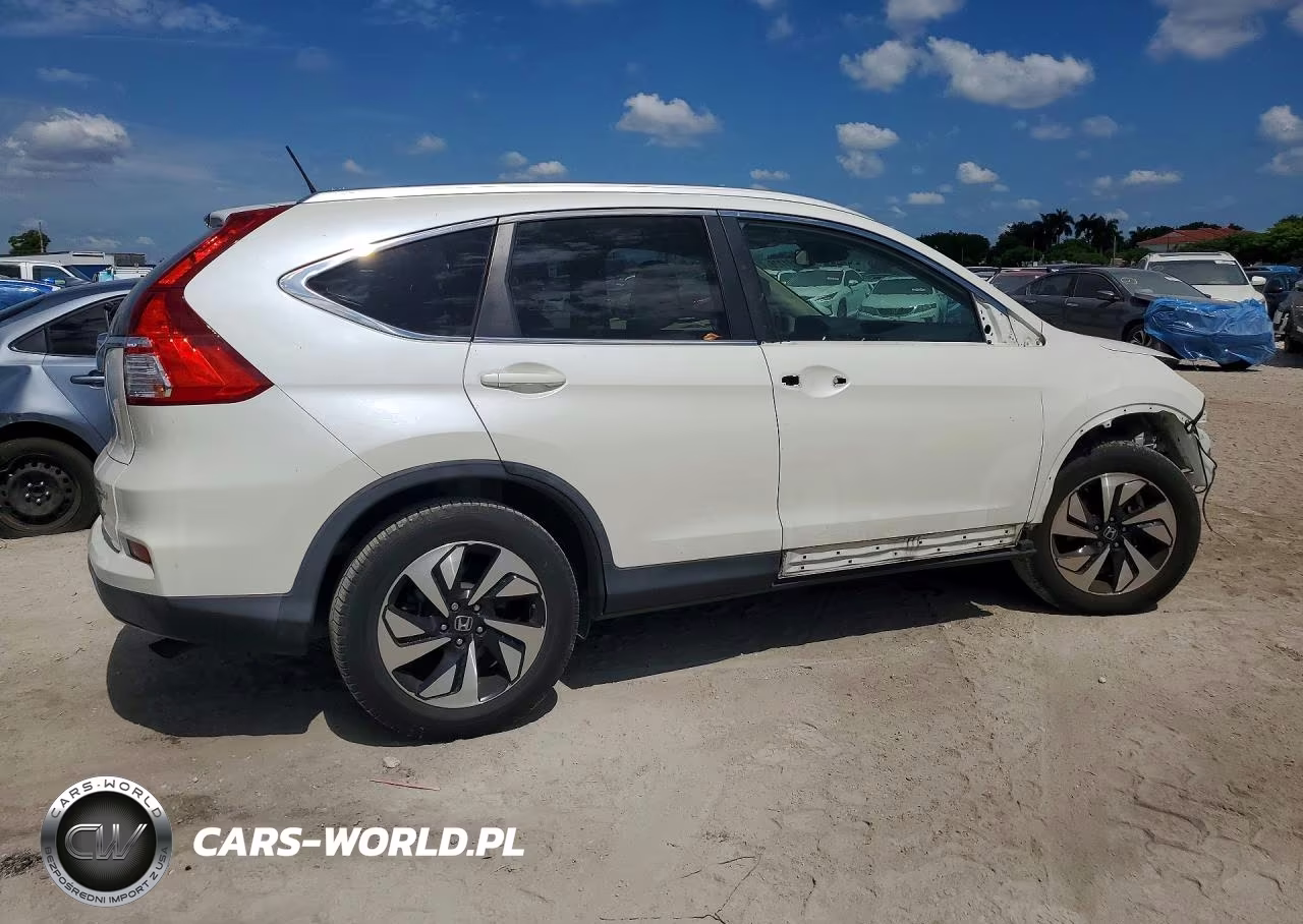 2016 Honda Cr-V Touring VIN:5J6RM3H90GL002978 - 3