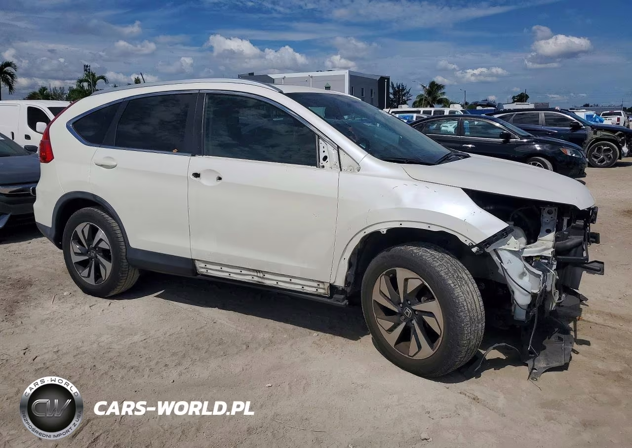 2016 Honda Cr-V Touring VIN:5J6RM3H90GL002978 - 4