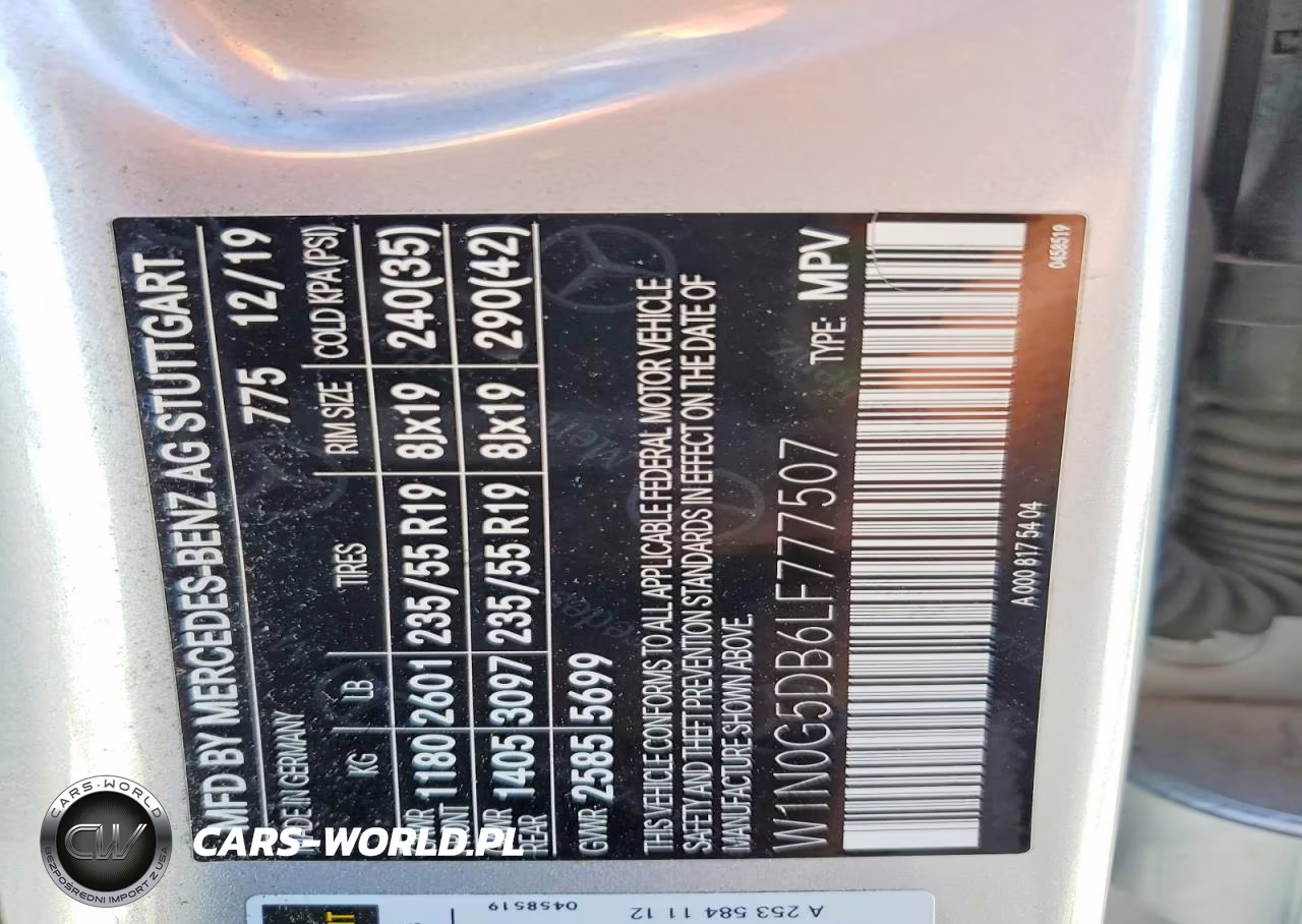 2020 Mercedes-Benz Glc 350E VIN:W1N0G5DB6LF777507 - 13
