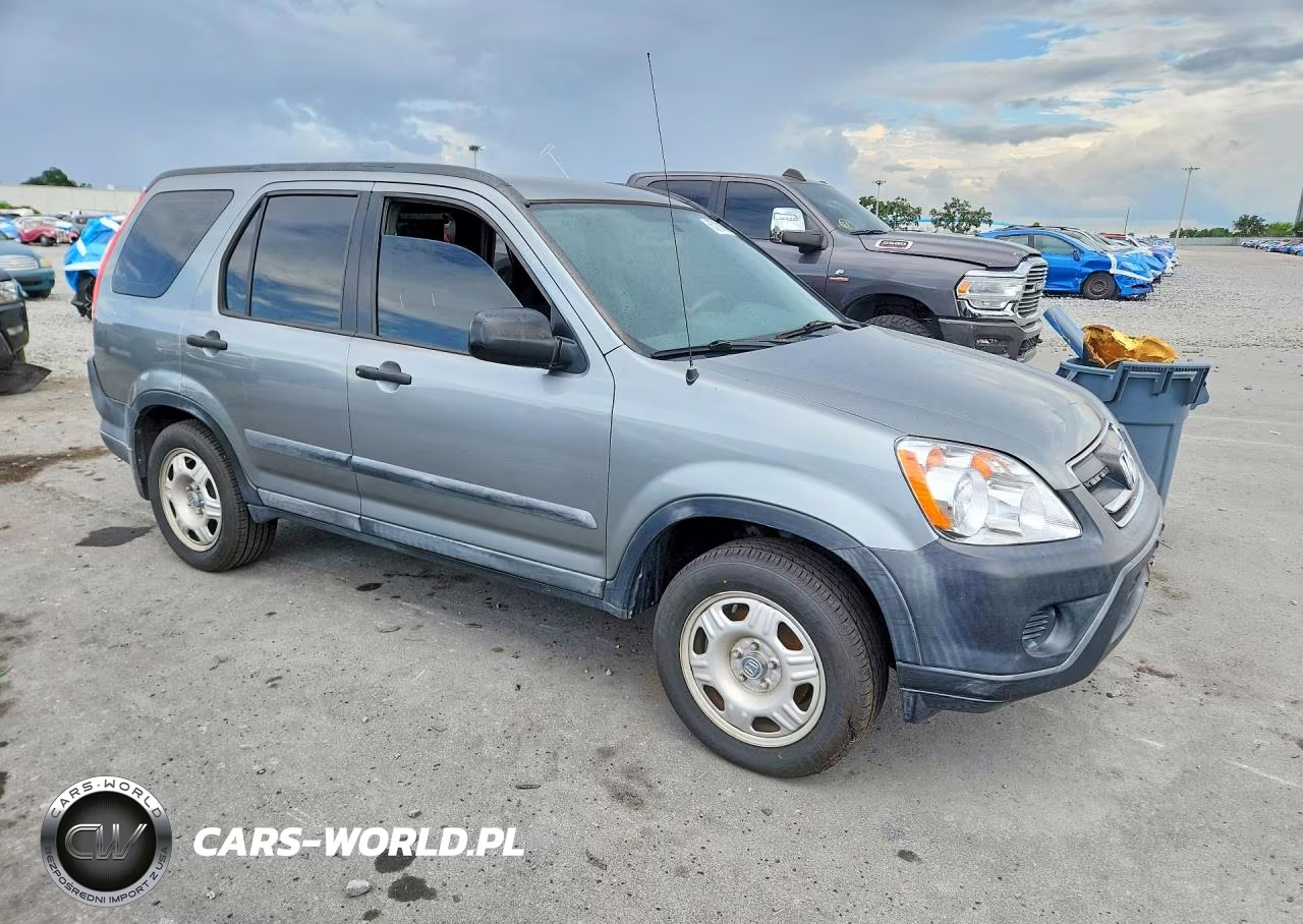 2005 Honda Cr-V Lx VIN:SHSRD78585U338137 - 4