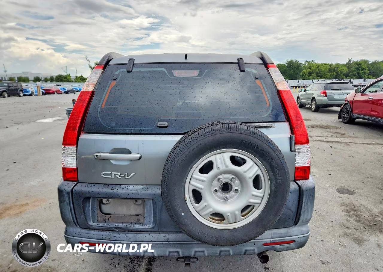 2005 Honda Cr-V Lx VIN:SHSRD78585U338137 - 6