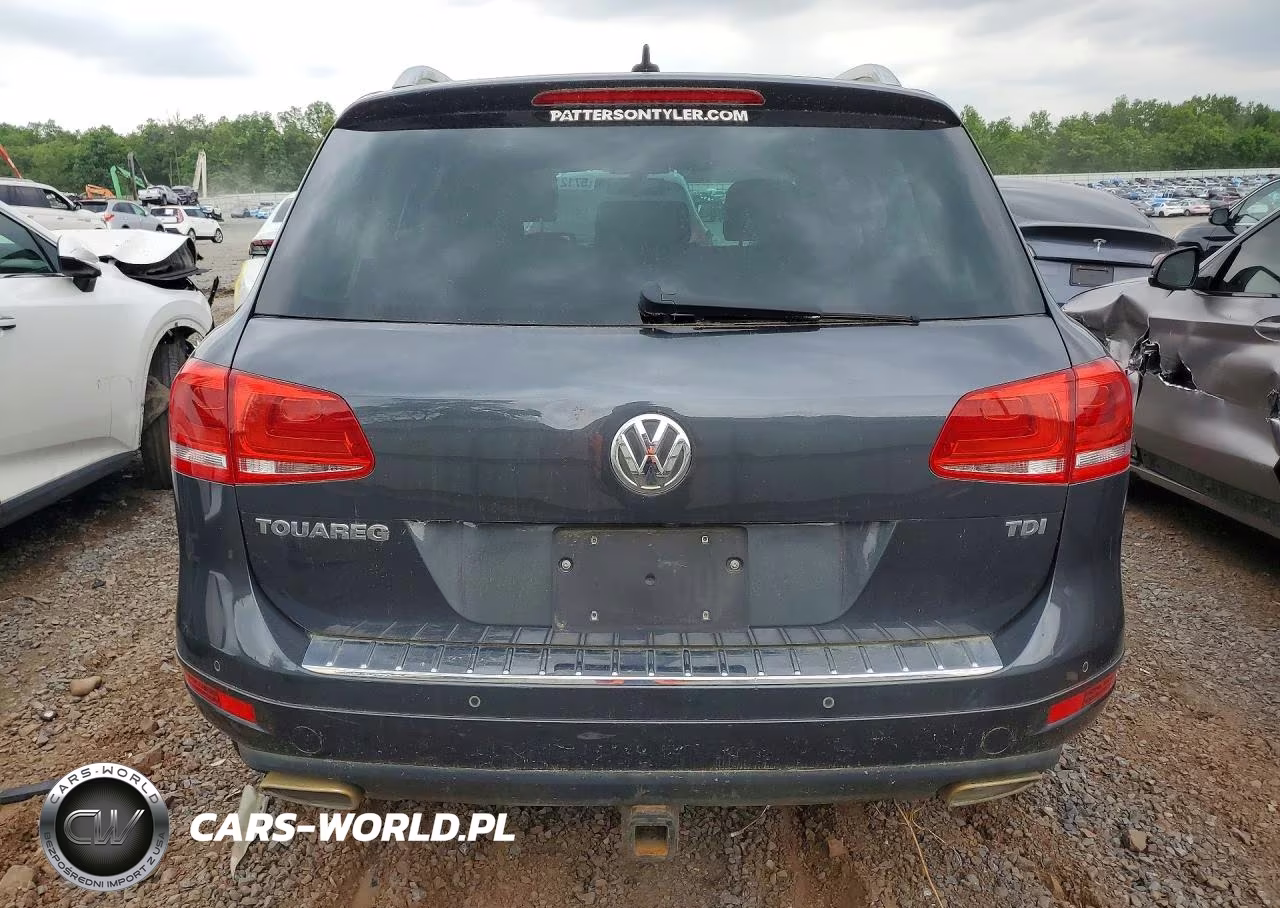 2012 Volkswagen Touareg V6 Tdi VIN:WVGEK9BP0CD006727 - 6