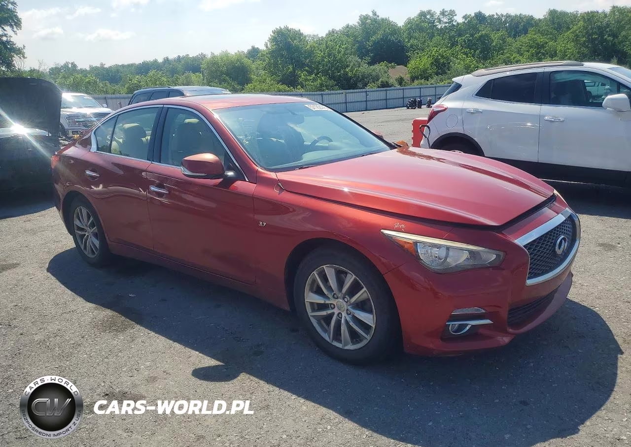 2014 Infiniti Q50 Base VIN:JN1BV7AR6EM682756 - 4