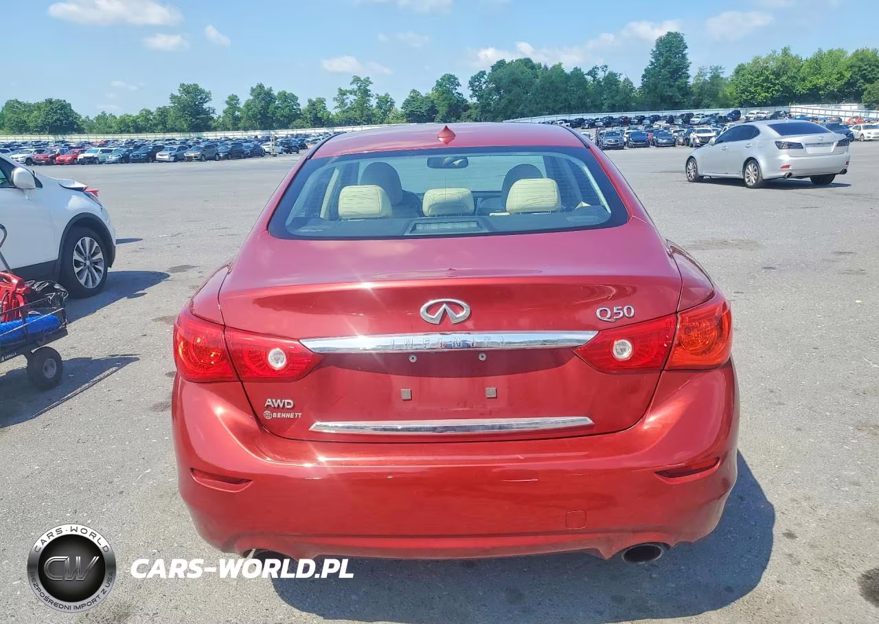 2014 Infiniti Q50 Base VIN:JN1BV7AR6EM682756 - 6