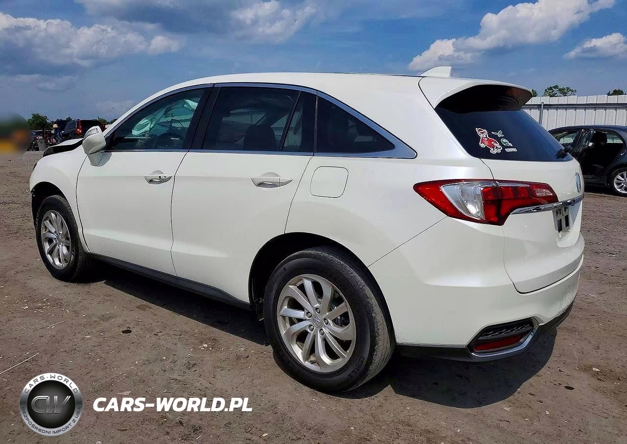 2018 Acura Rdx 4D VIN:5J8TB4H36JL007498 - 2