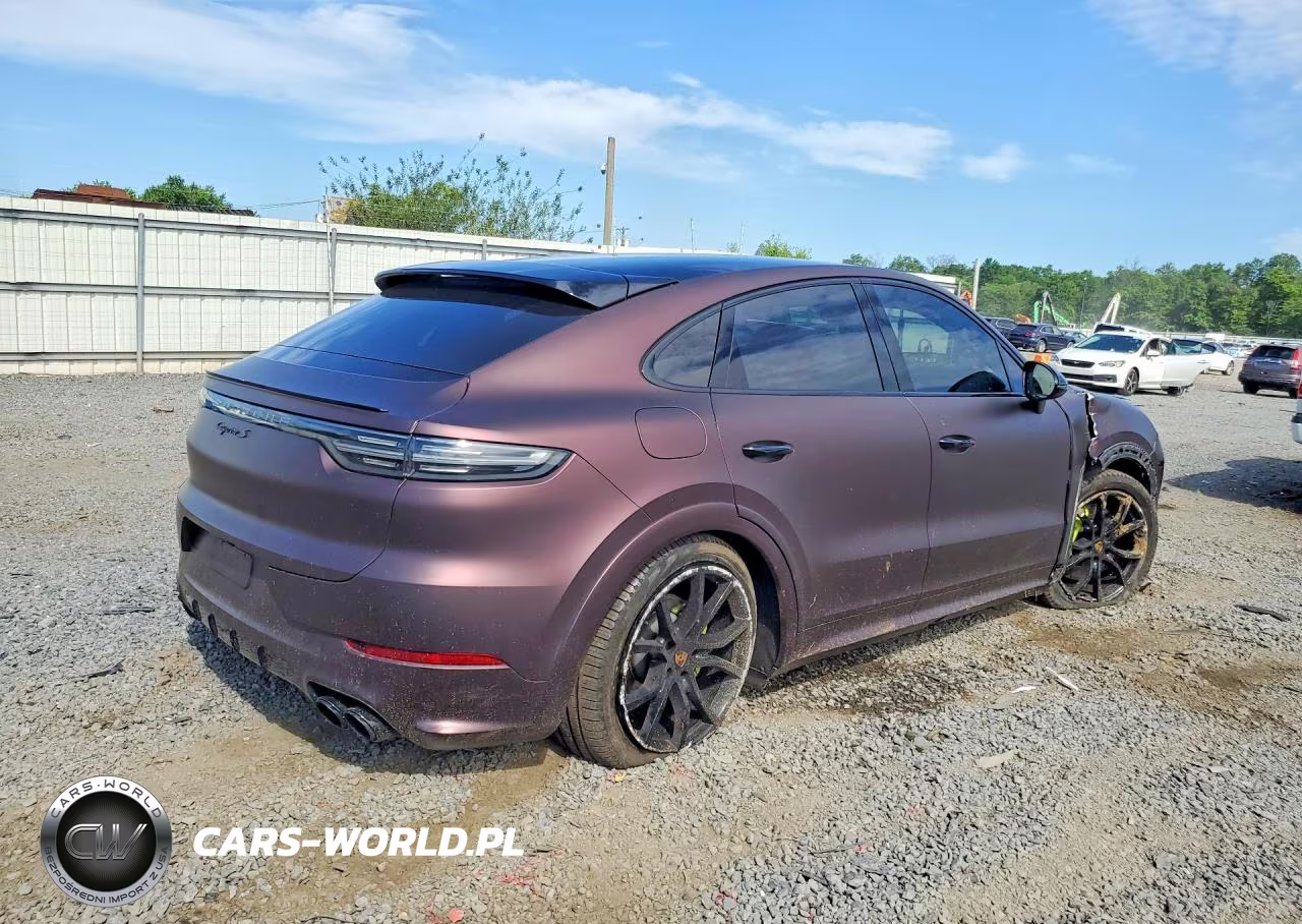 2022 Porsche Cayenne S Coupe VIN:WP1BB2AY6NDA52587 - 3