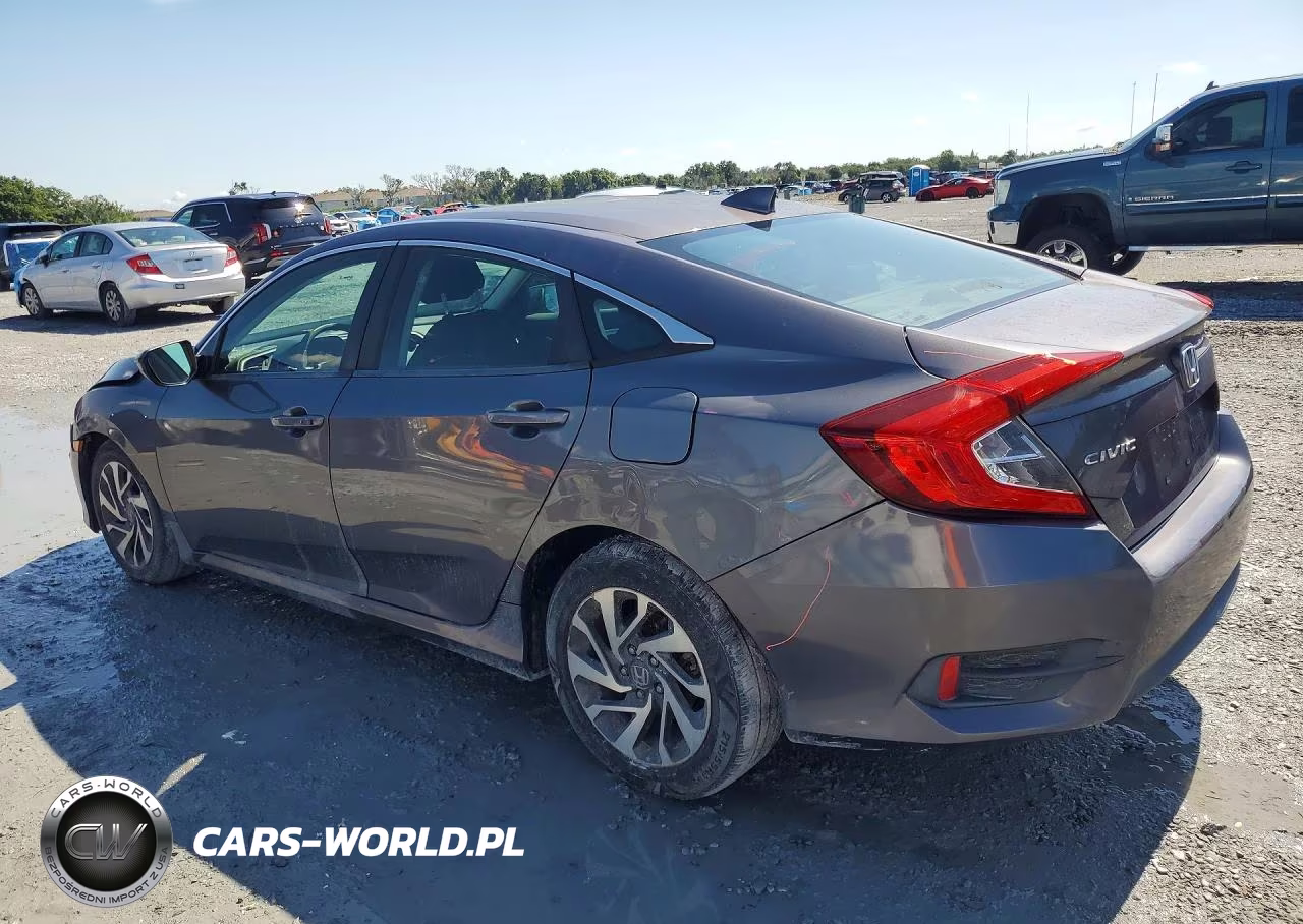2017 Honda Civic Ex VIN:19XFC2F77HE033050 - 2