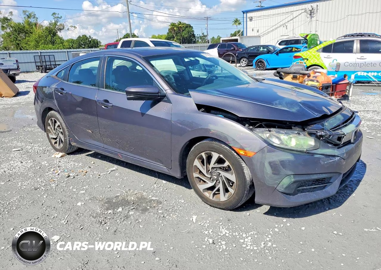 2017 Honda Civic Ex VIN:19XFC2F77HE033050 - 4
