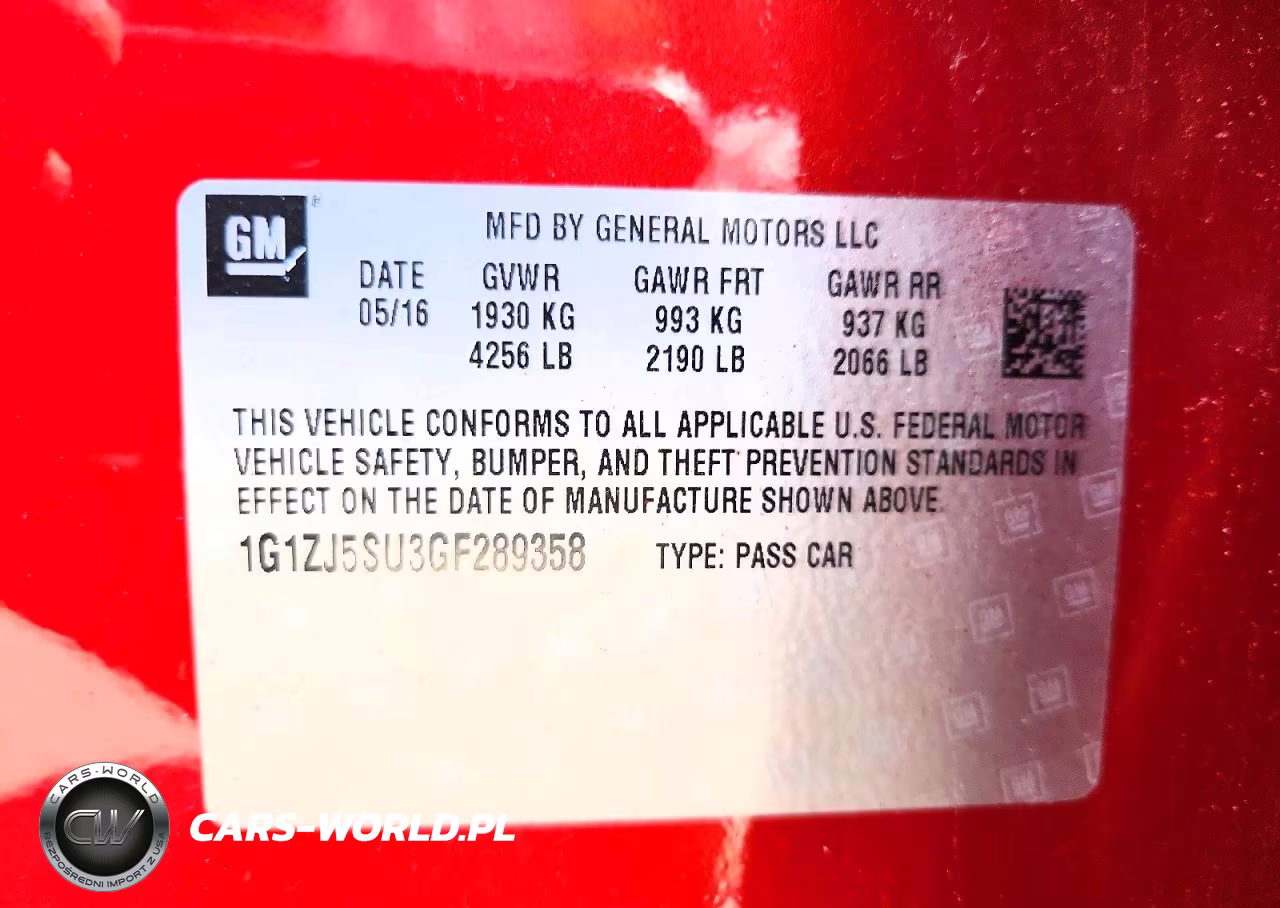2016 Chevrolet Malibu Hybrid VIN:1G1ZJ5SU3GF289358 - 12
