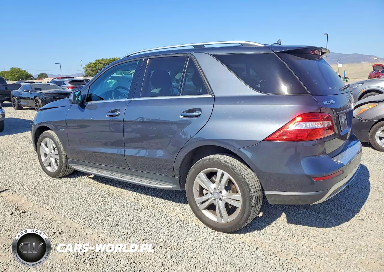 2012 Mercedes-Benz Ml 350 Bluetec VIN:4JGDA2EB2CA053930 - 2
