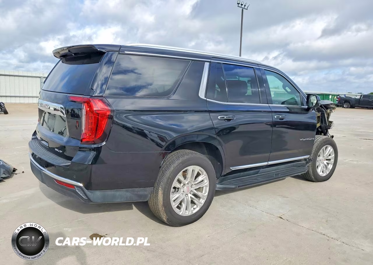 2022 GMC Yukon Slt VIN:1GKS1BKD8NR114272 - 3