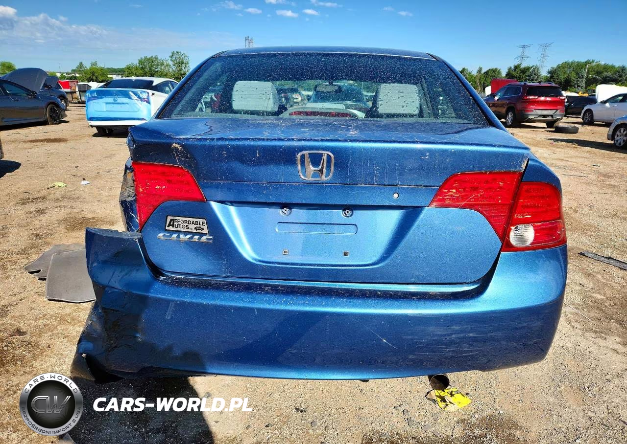2006 Honda Civic Ex VIN:1HGFA16846L035840 - 6