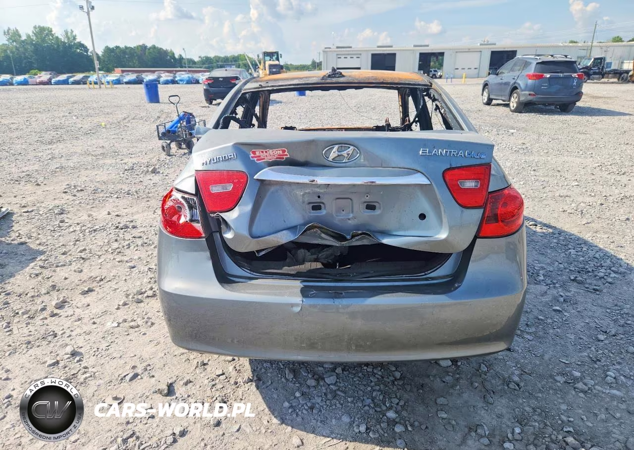 2010 Hyundai Elantra Blue VIN:KMHDU4AD6AU837758 - 6