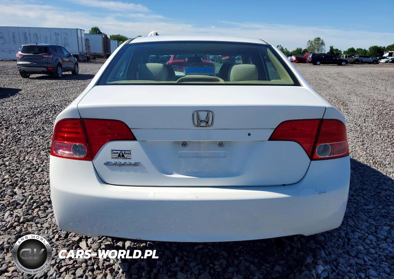 2006 Honda Civic Lx VIN:1HGFA165X6L111020 - 6