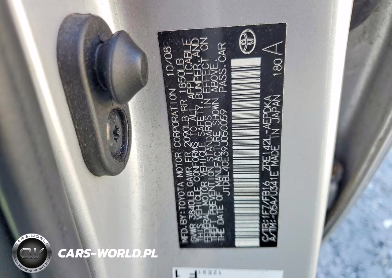 2009 Toyota Corolla Le VIN:JTDBL40E39J050059 - 12