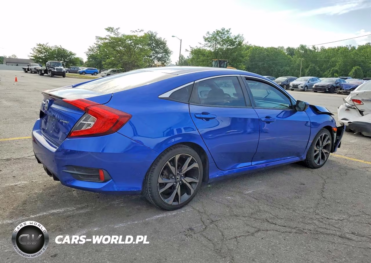 2020 Honda Civic Sport VIN:2HGFC2F83LH504716 - 3