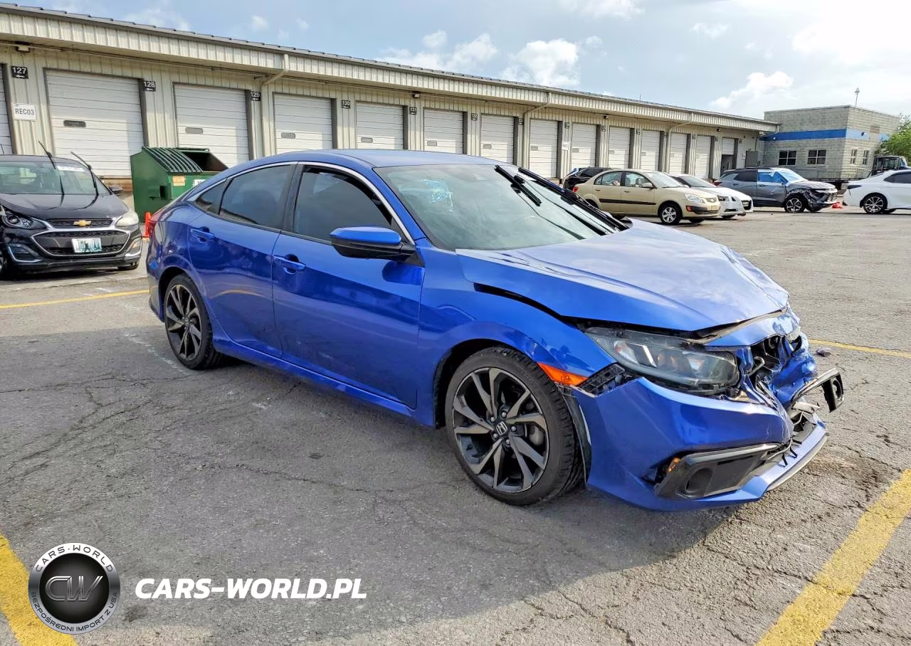 2020 Honda Civic Sport VIN:2HGFC2F83LH504716 - 4