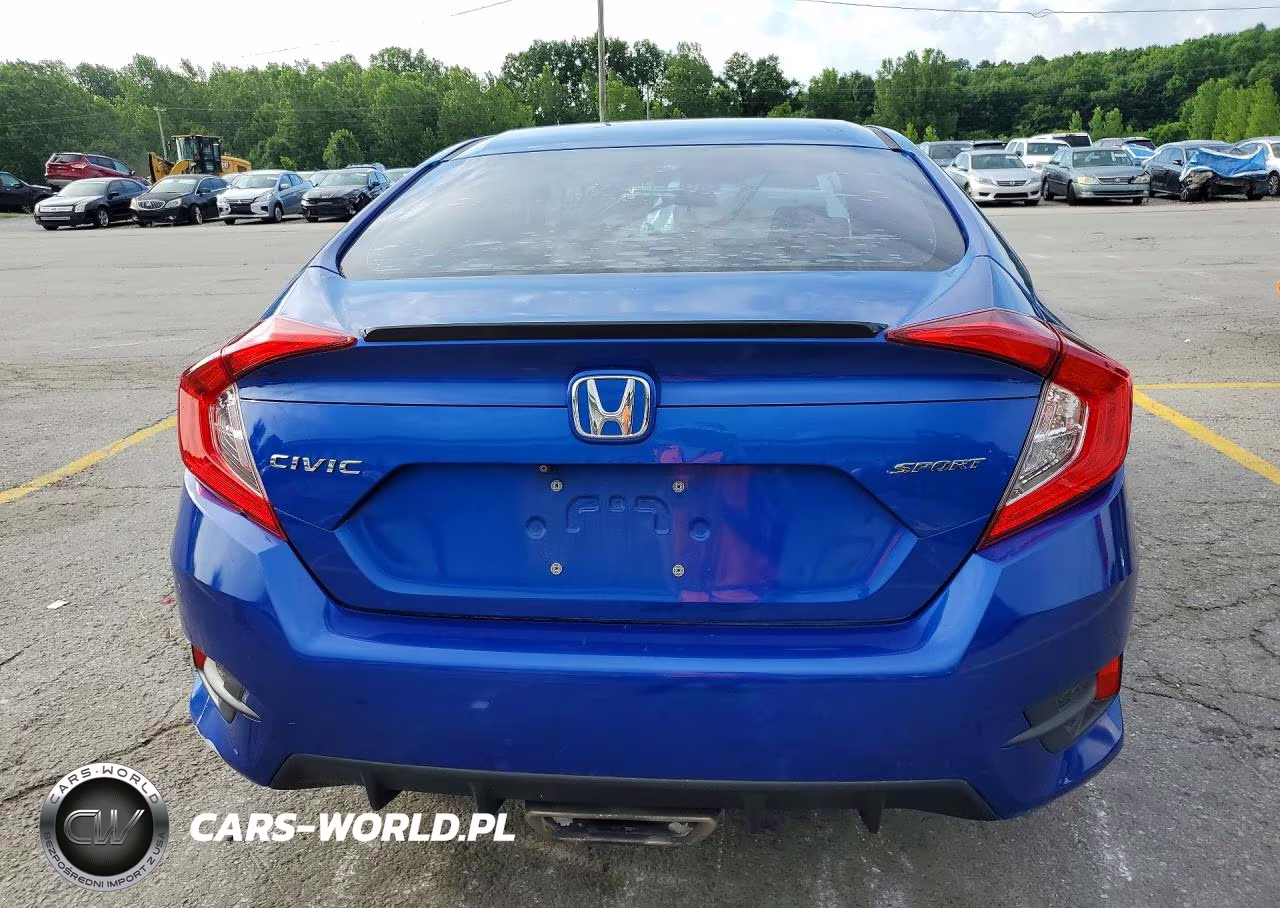 2020 Honda Civic Sport VIN:2HGFC2F83LH504716 - 6