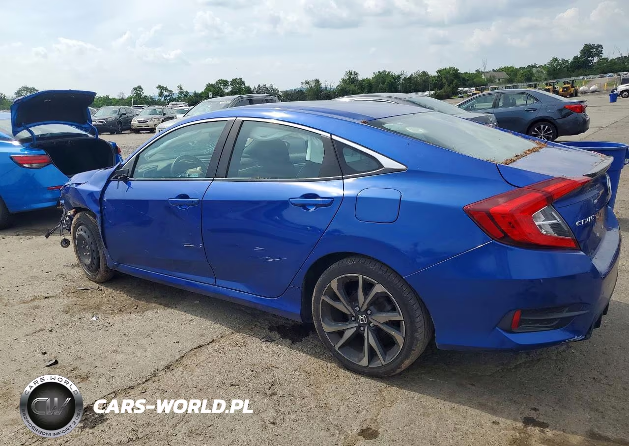 2020 Honda Civic Sport VIN:2HGFC2F85LH527463 - 2